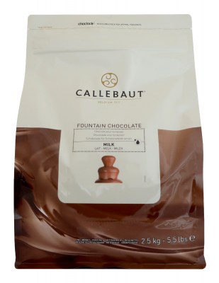 Mliečna čokoláda do fontán Callebaut - 2,5 kg